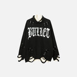 Double-layered Pierced Sweater