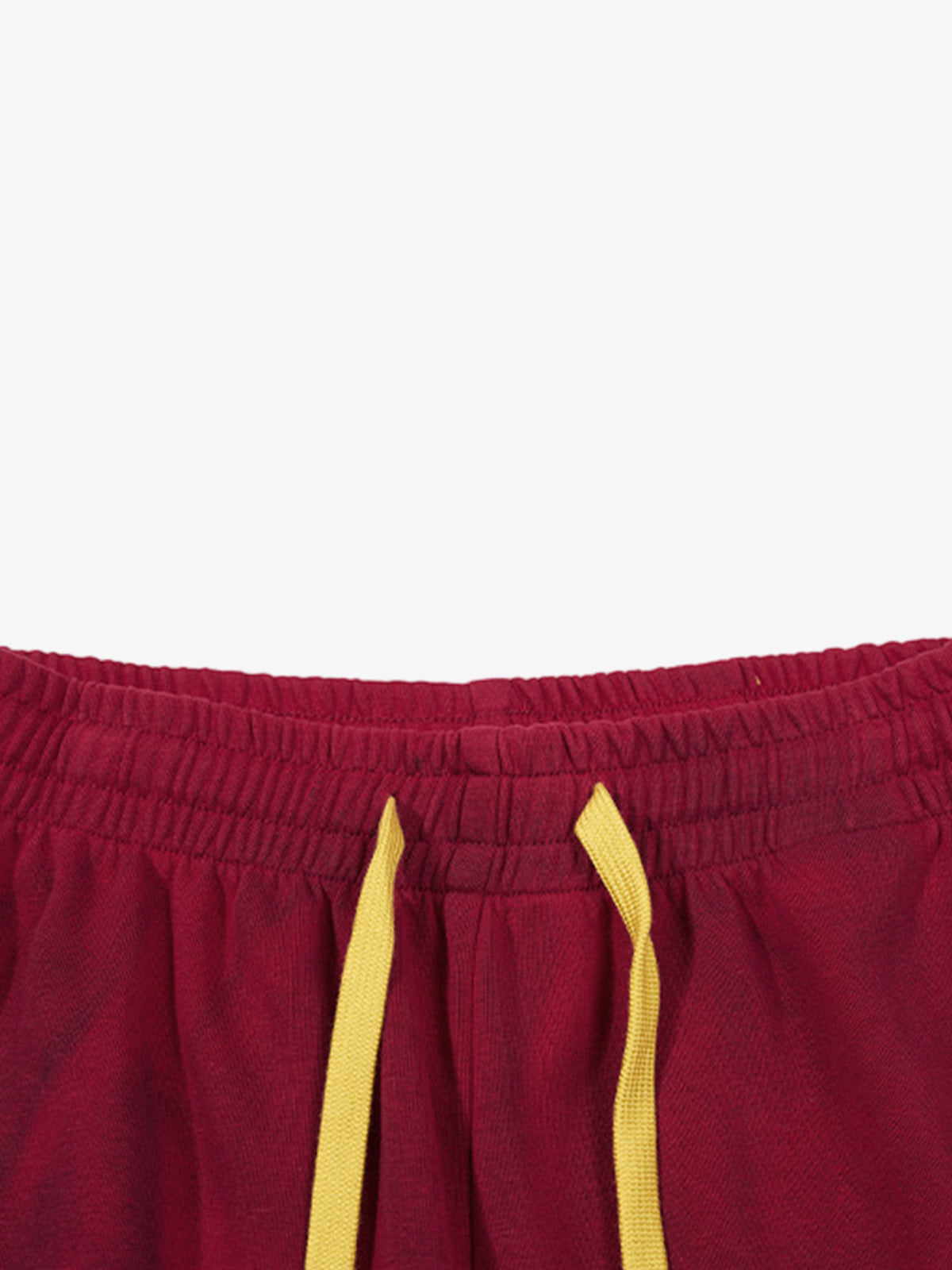 Crest Graphic Wide-Leg Sweatpants; Red / S, Red / M, Red / L, Red / XL