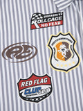 Boxy Racing Patch Short Sleeve Shirt
