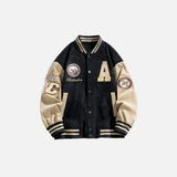 Streetwear Embroidered High Street Varsity Jacket