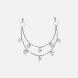 Y2K Belted Metal Chain