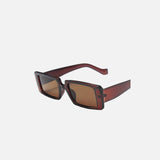 Rectangular Thic Frame Sunglasses