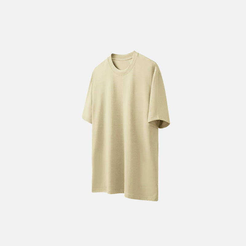 Oversized Solid Color T-shirt