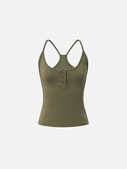 Button Cami Top