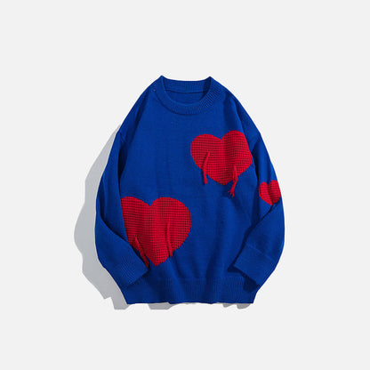 Knitted Heart Sweaters