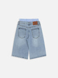 Double Waist Longline Jorts