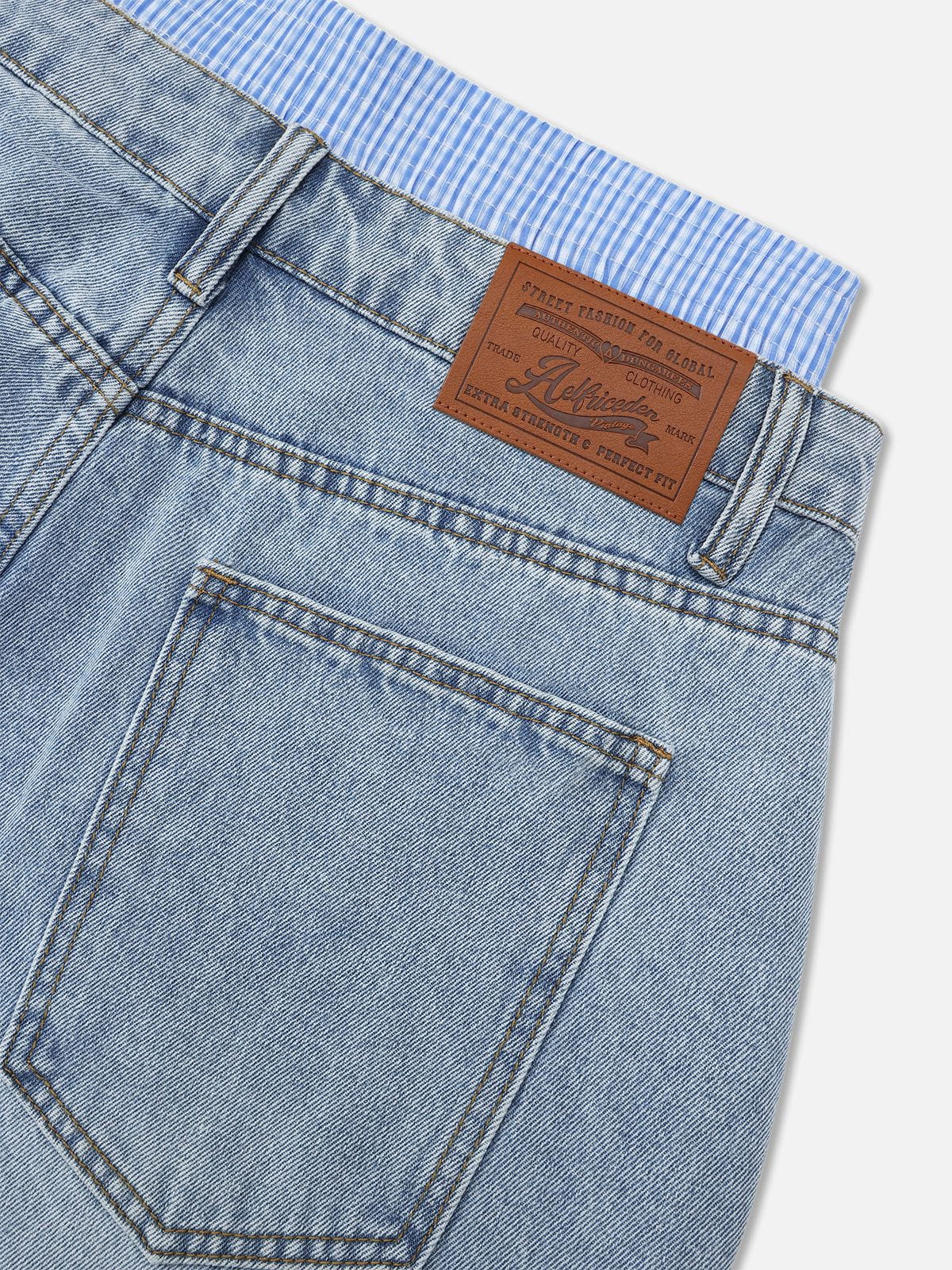 Double Waist Longline Jorts