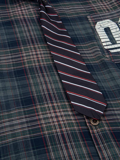 Plaid Tie 09  Graphic Shirt