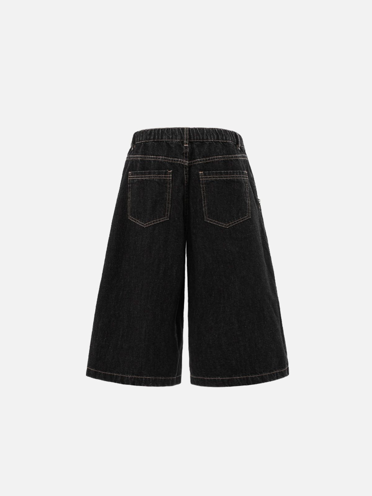 Detachable Kerchief Baggy Longline Jorts