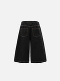Detachable Kerchief Baggy Longline Jorts