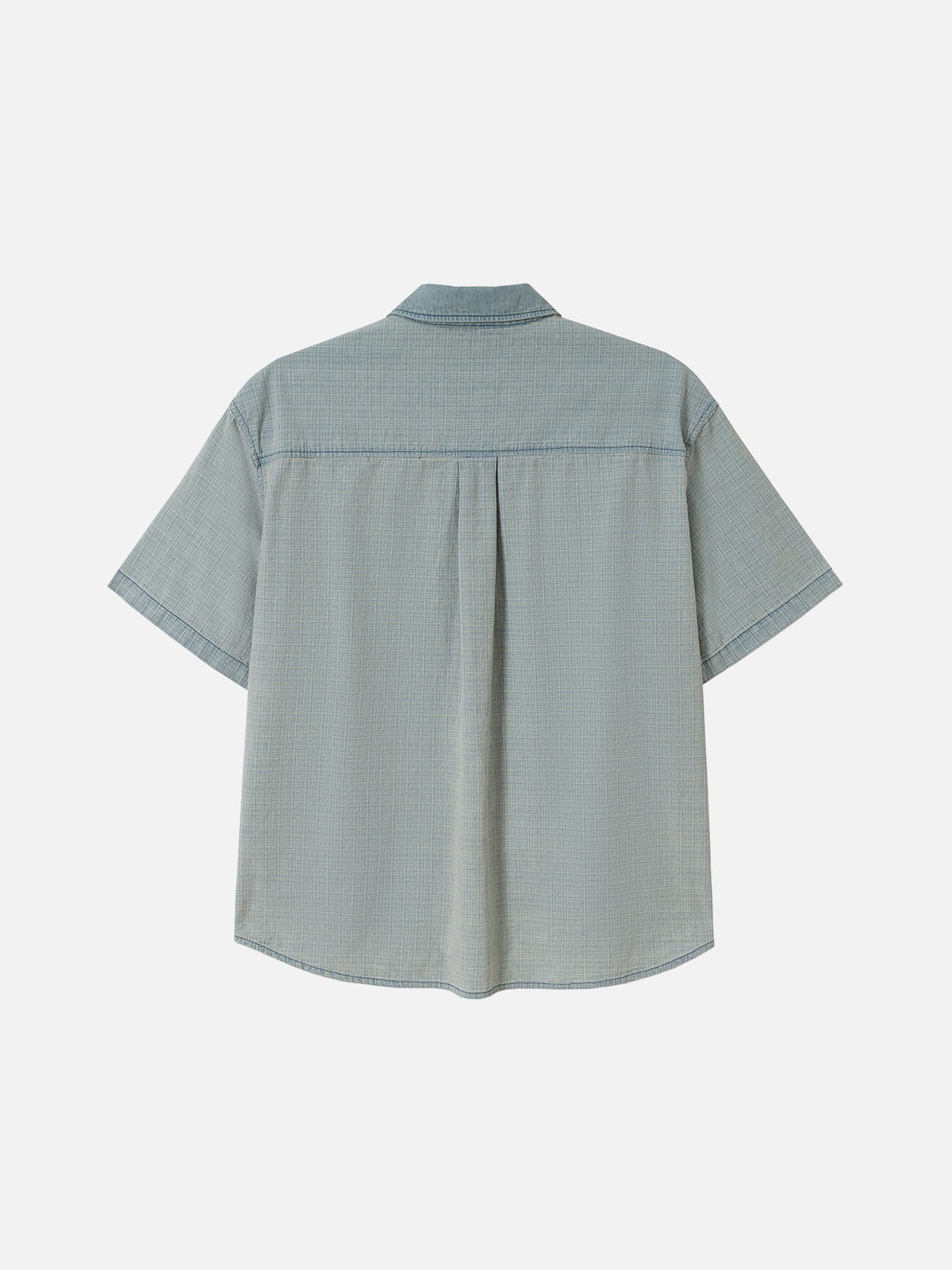 Layered Pocket Short Sleeve Shirt