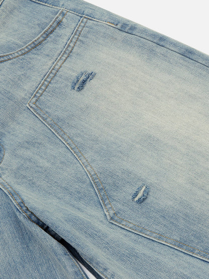 Double Waist Longline Jorts