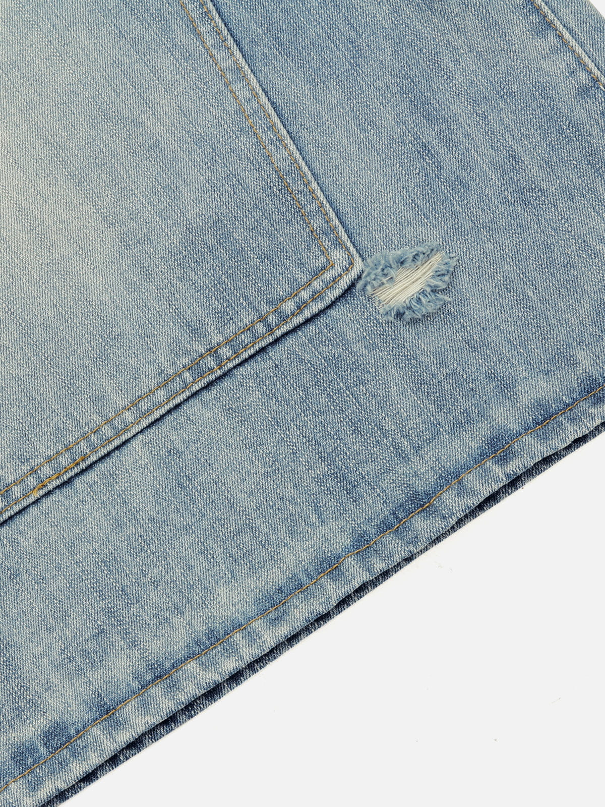 Double Waist Longline Jorts