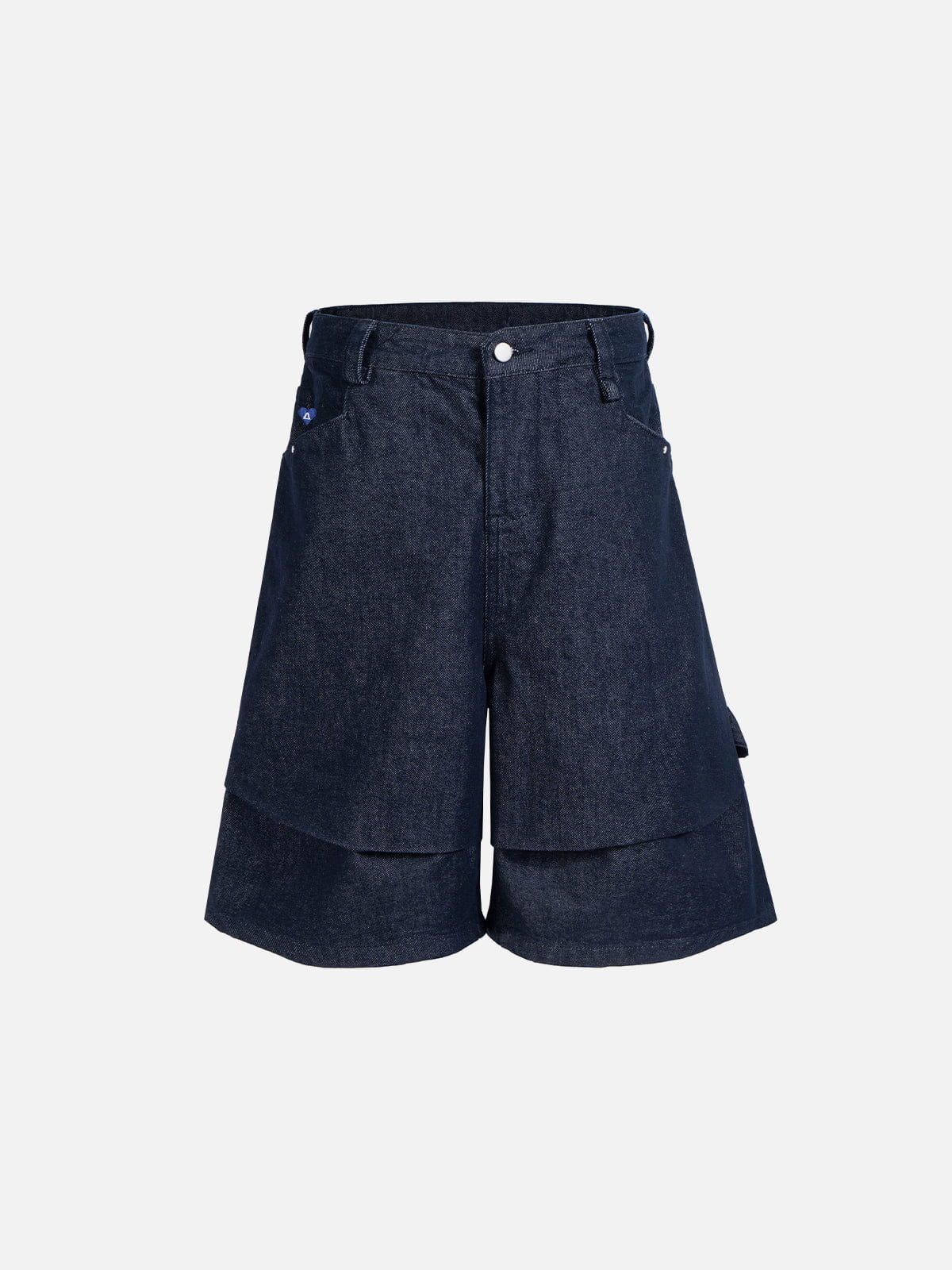 Layered Panel Longline Jorts