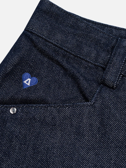 Layered Panel Longline Jorts