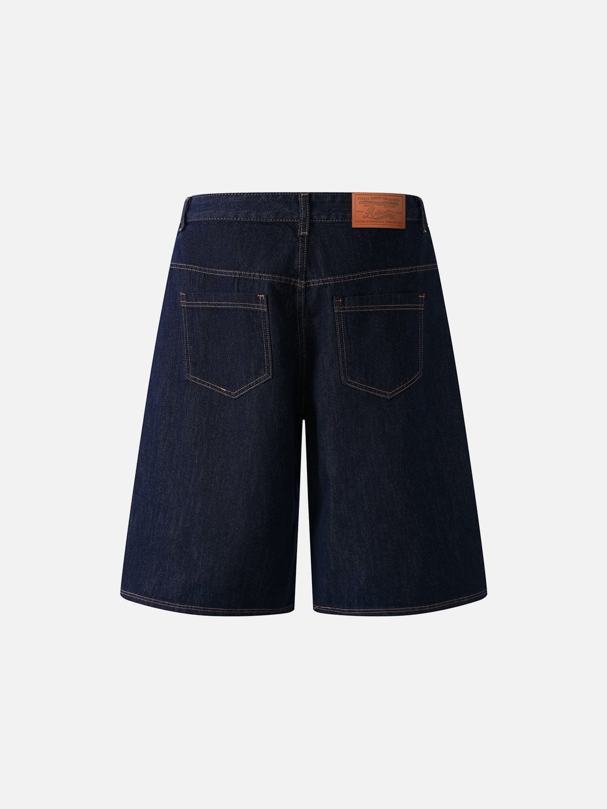 Curved Seam Longline Jorts