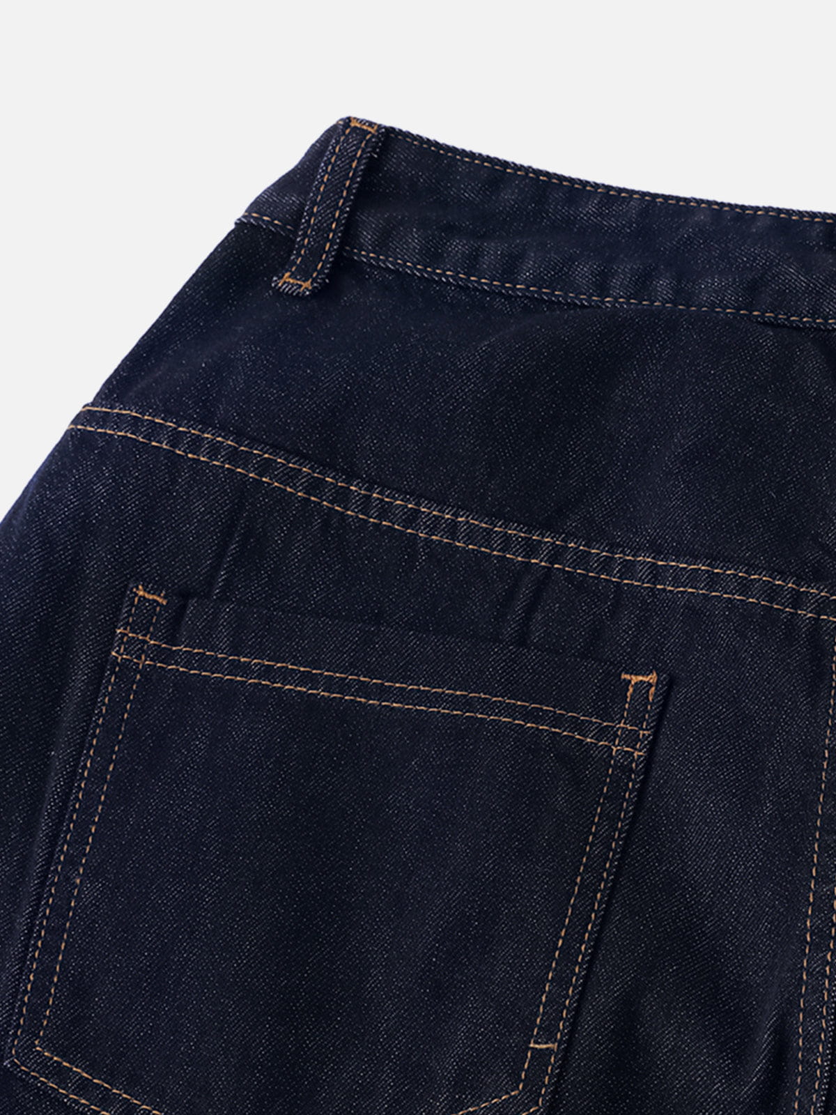 Curved Seam Longline Jorts