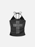 Halter Studded Cami Top