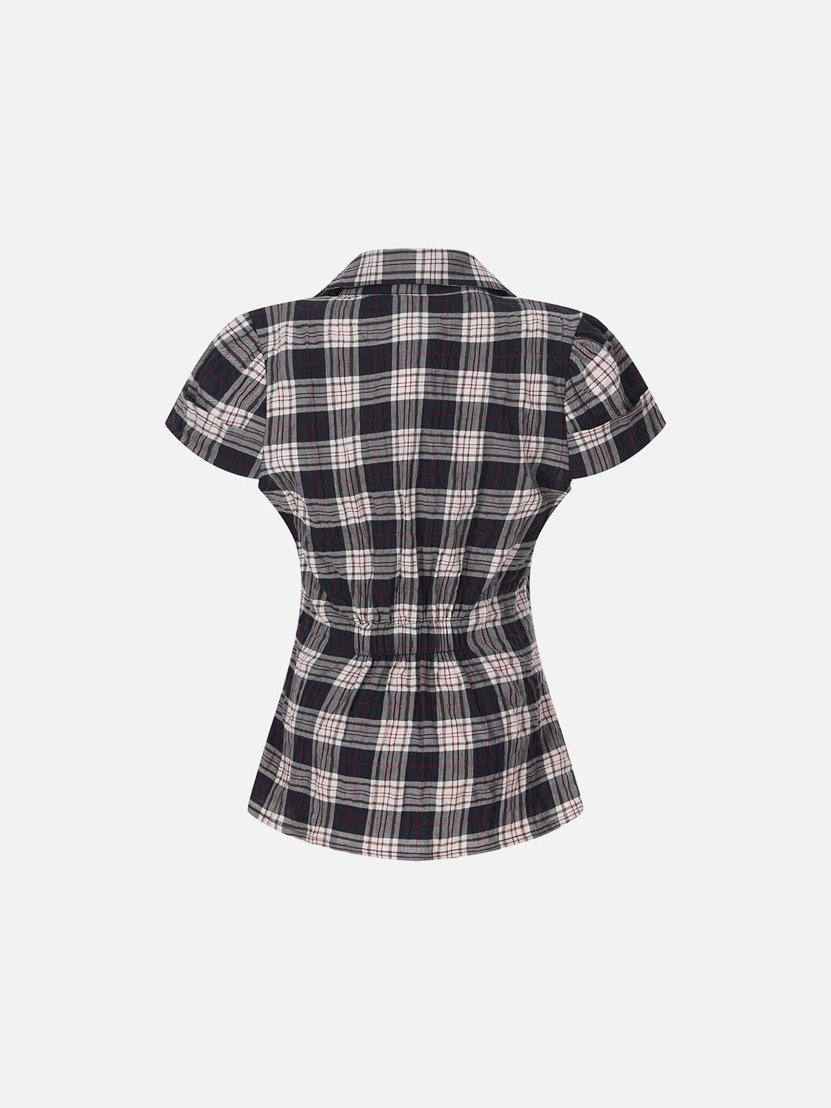 Plaid Short Sleeve Shirt