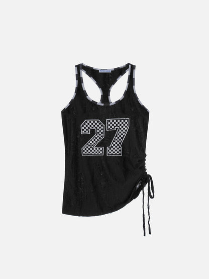 Checkerboard 27 Tank Top