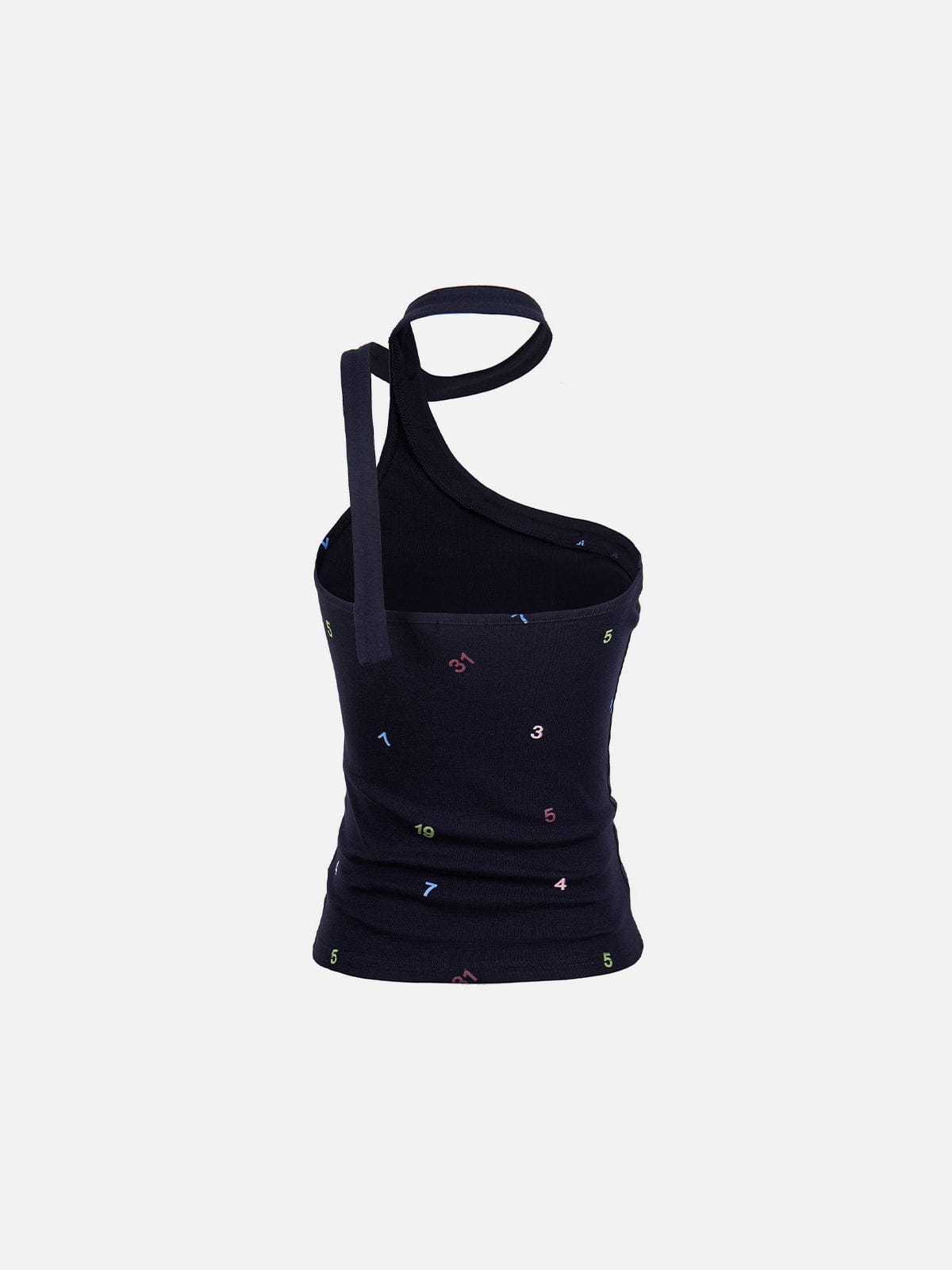 Asymmetric Halter Top