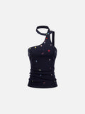 Asymmetric Halter Top