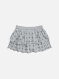 Star Graphic Layered Skirt