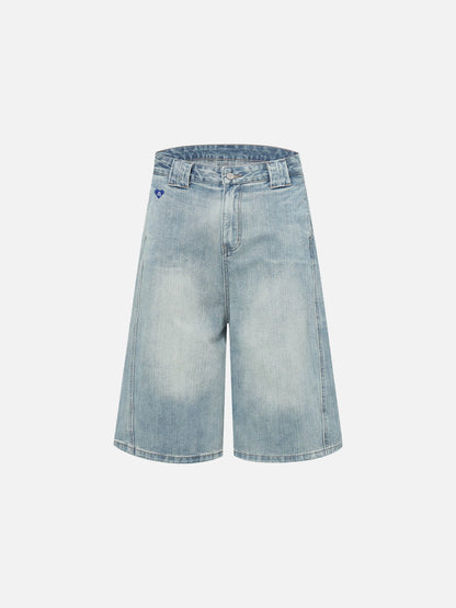 Vintage Washed Longline Jorts