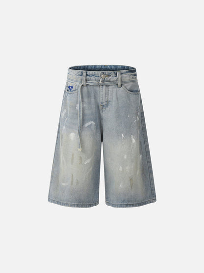 Washed Longline Jorts