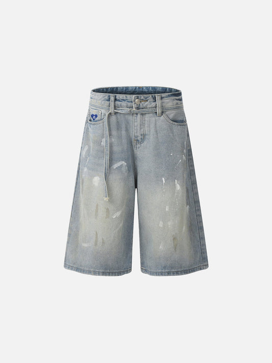 Washed Longline Jorts