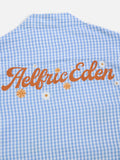 Boxy Daisy Gingham Short Sleeve Shirt