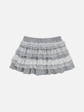 Star Lace Layered Skirt