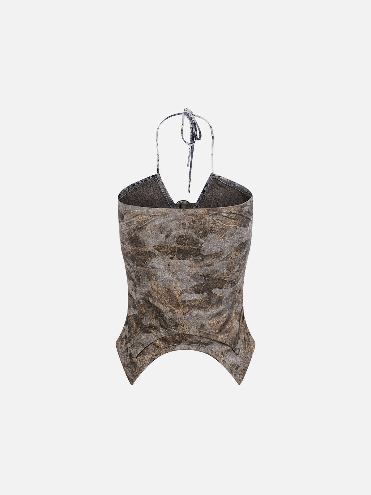 Belted Halter Top