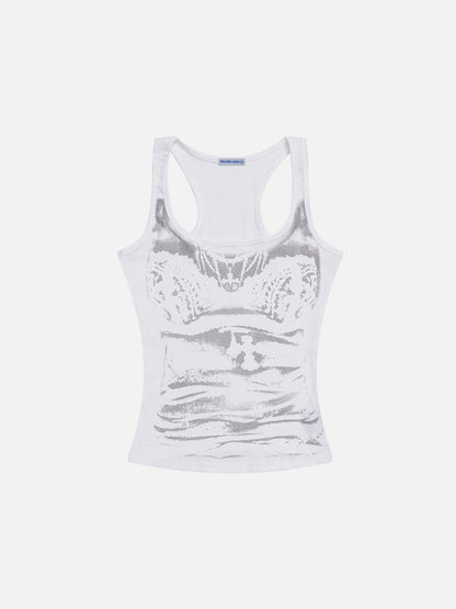 Abstract Figure Tank Top