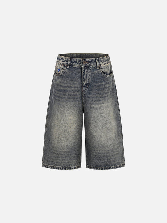 Washed Longline Jorts