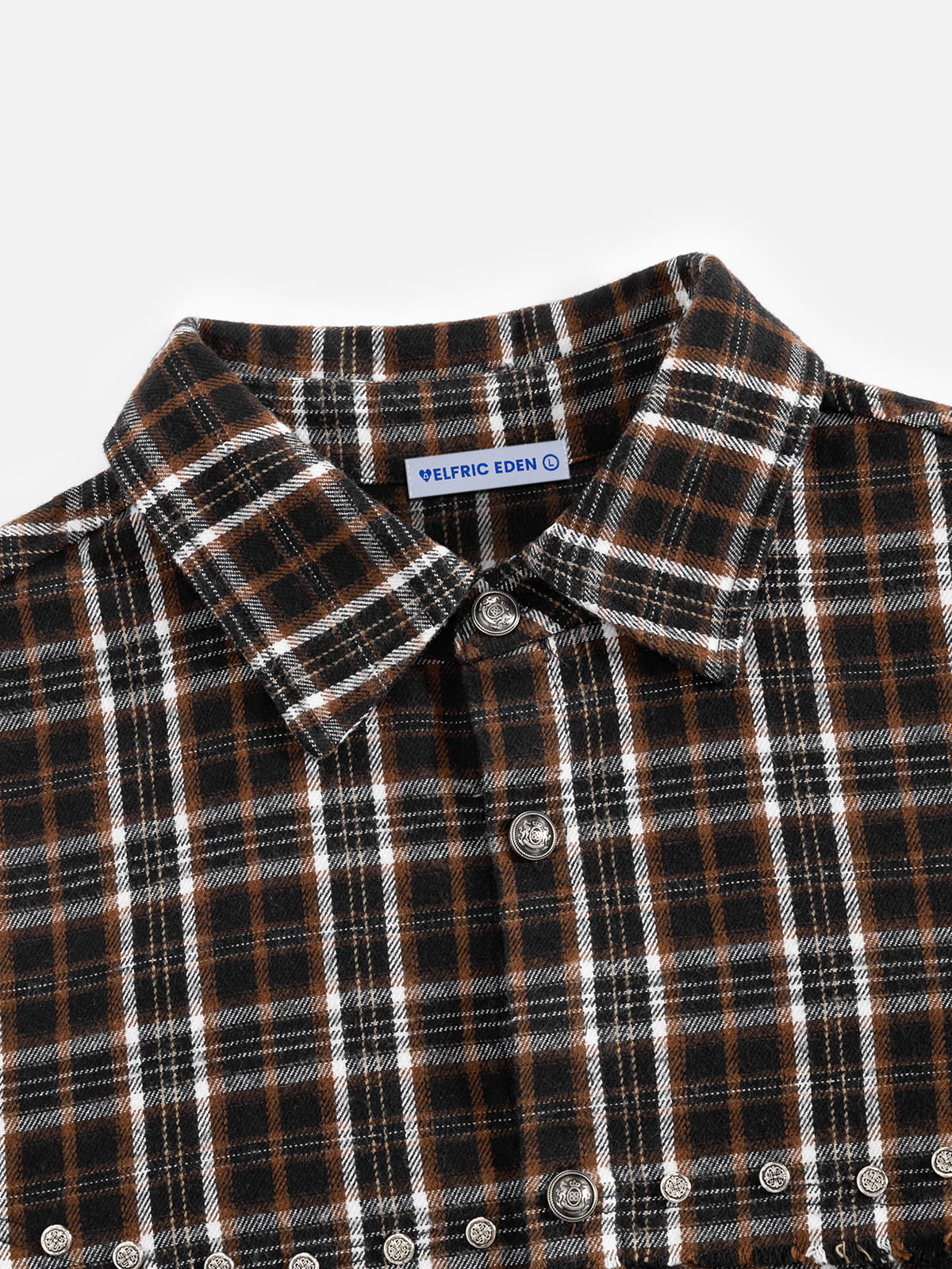 Boxy Plaid Short Sleeve Shirt