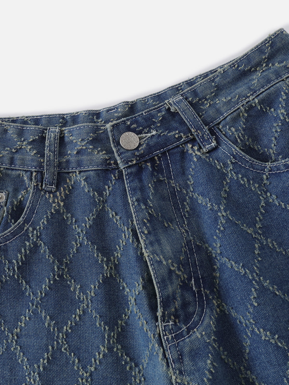 Stitch Longline Jorts