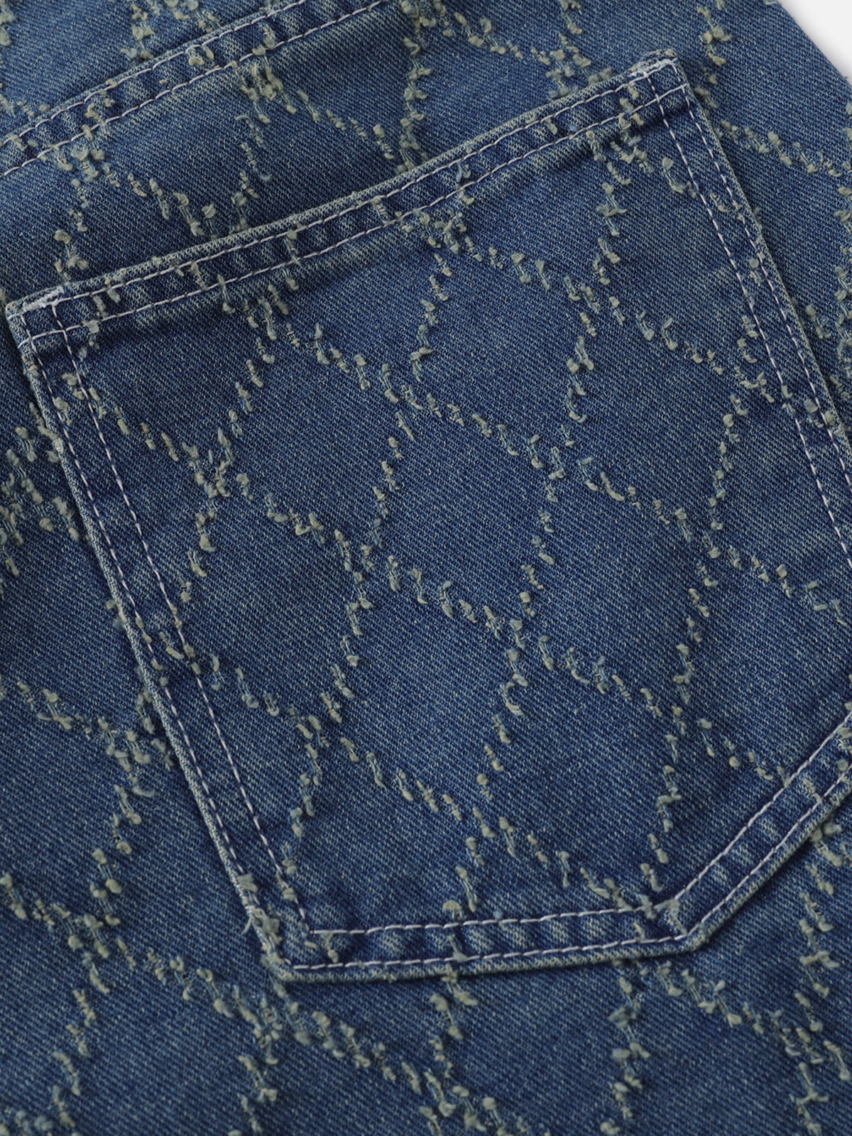 Stitch Longline Jorts