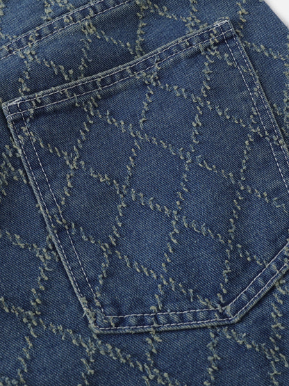 Stitch Longline Jorts