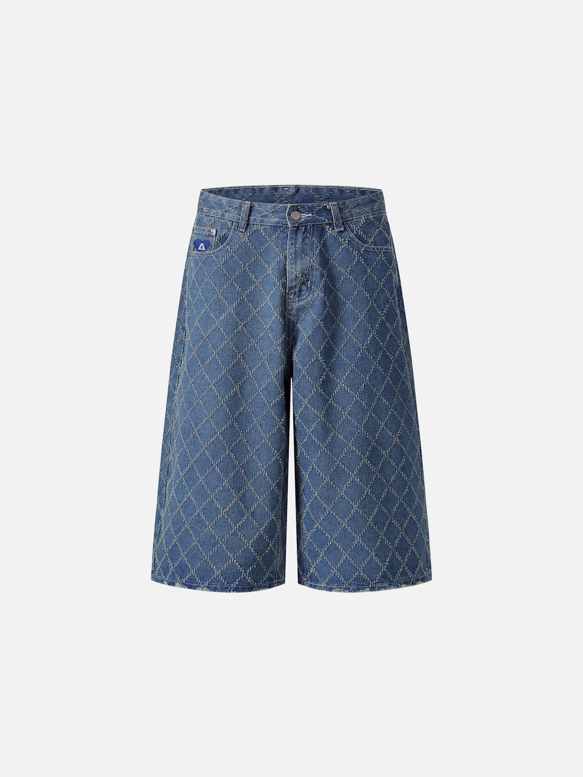 Stitch Longline Jorts