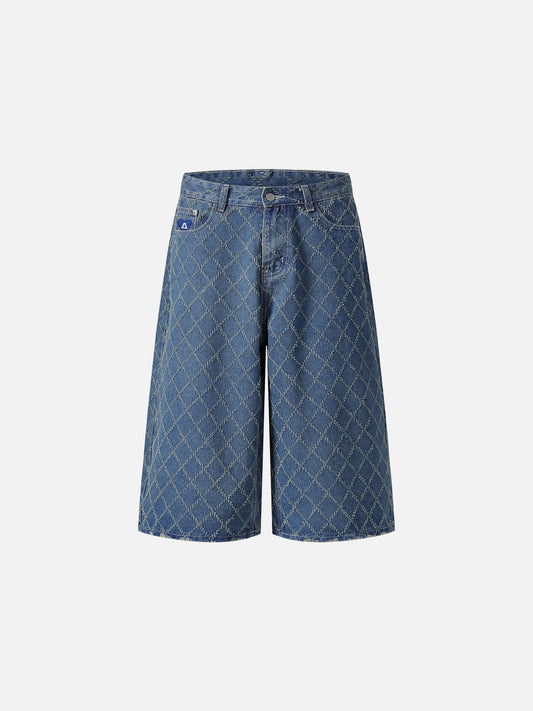 Stitch Longline Jorts