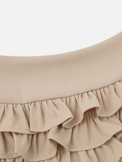 Tiered Ruffle Skirt
