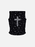 Studded Cross Tube Top