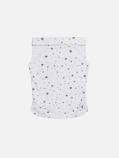 Studded Cross Tube Top