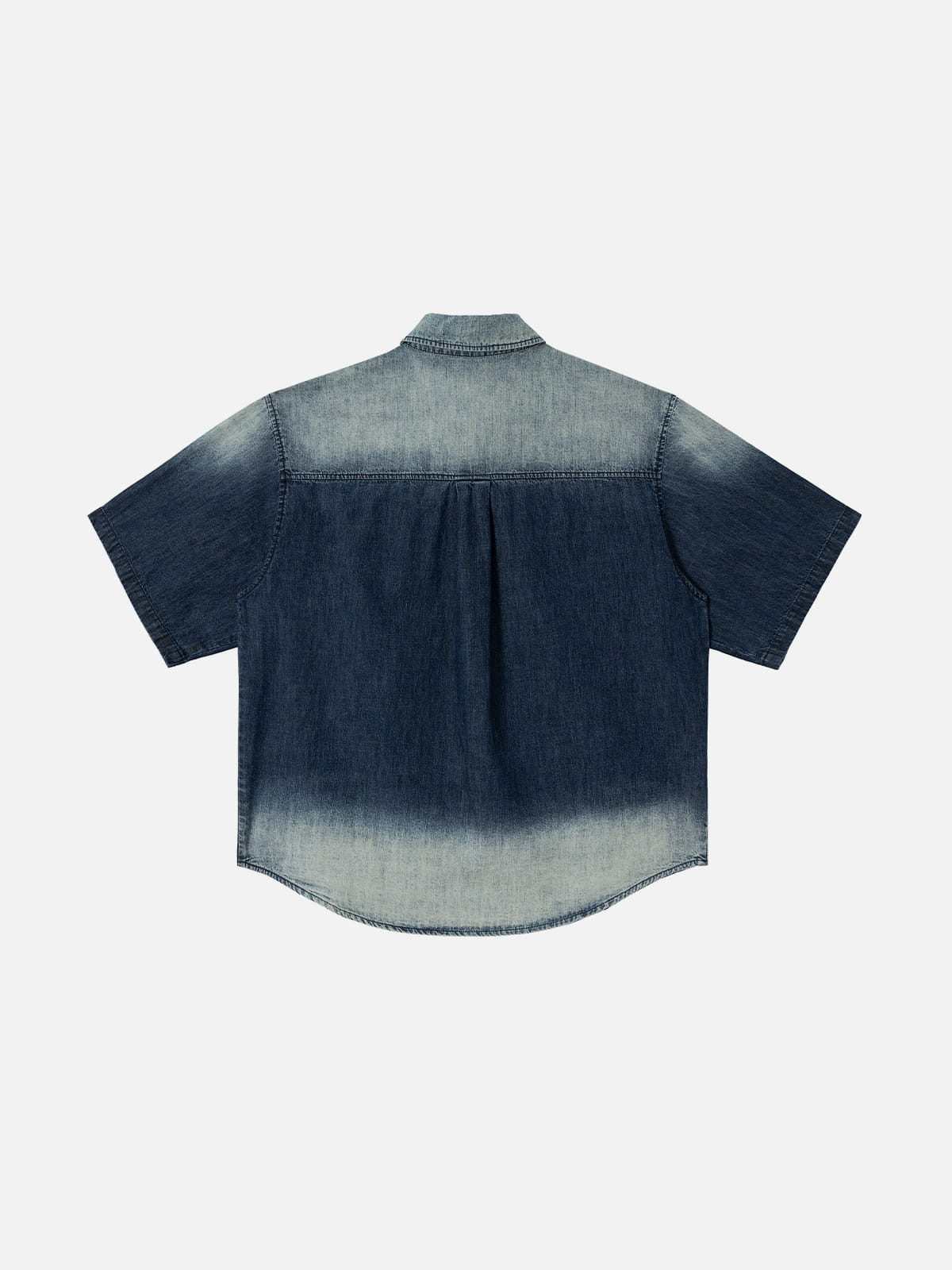 Washed Pocket Short Sleeve Shirt