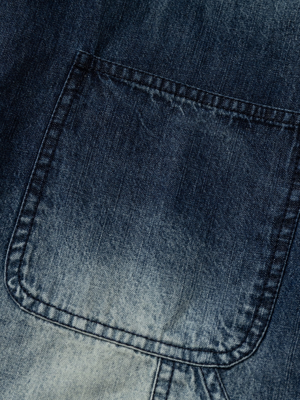 Washed Pocket Short Sleeve Shirt