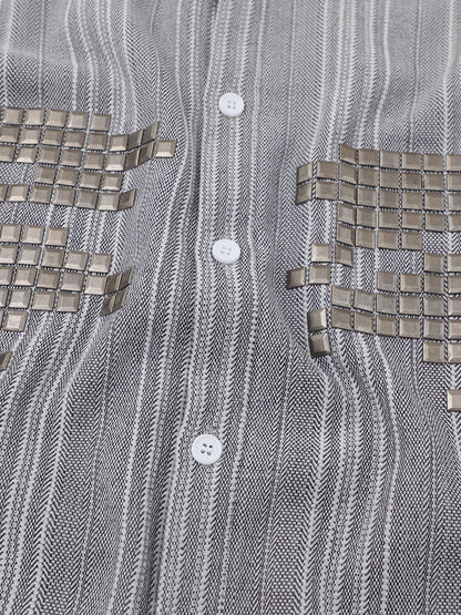 Studded Short Sleeve Shirt