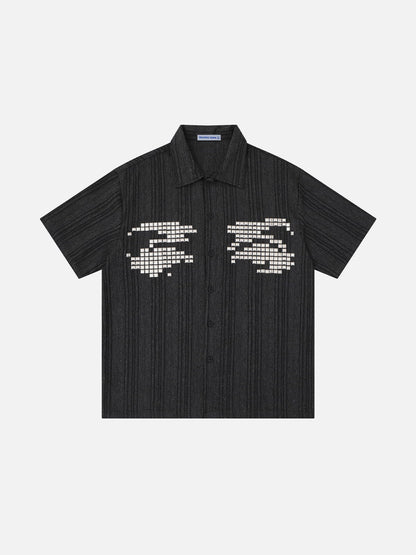 Studded Short Sleeve Shirt