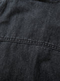 Washed Denim Short Sleeve Shirt