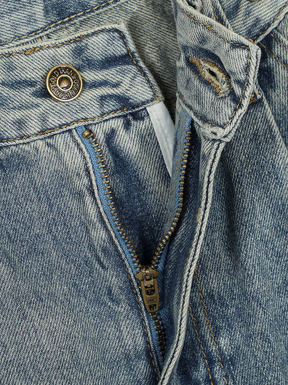 Washed Longline Jorts